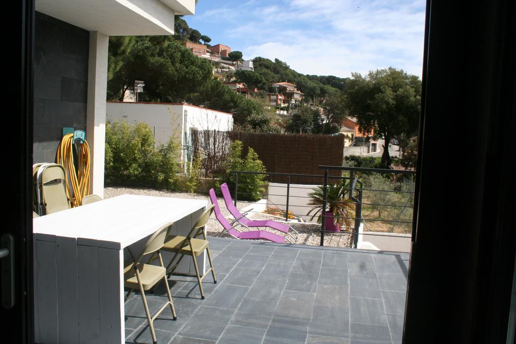 Casa Ceca De La Playa Y Barcelona, Con Piscina Climatizada Y Jacuzzi Villa Vallromanes Oda fotoğraf