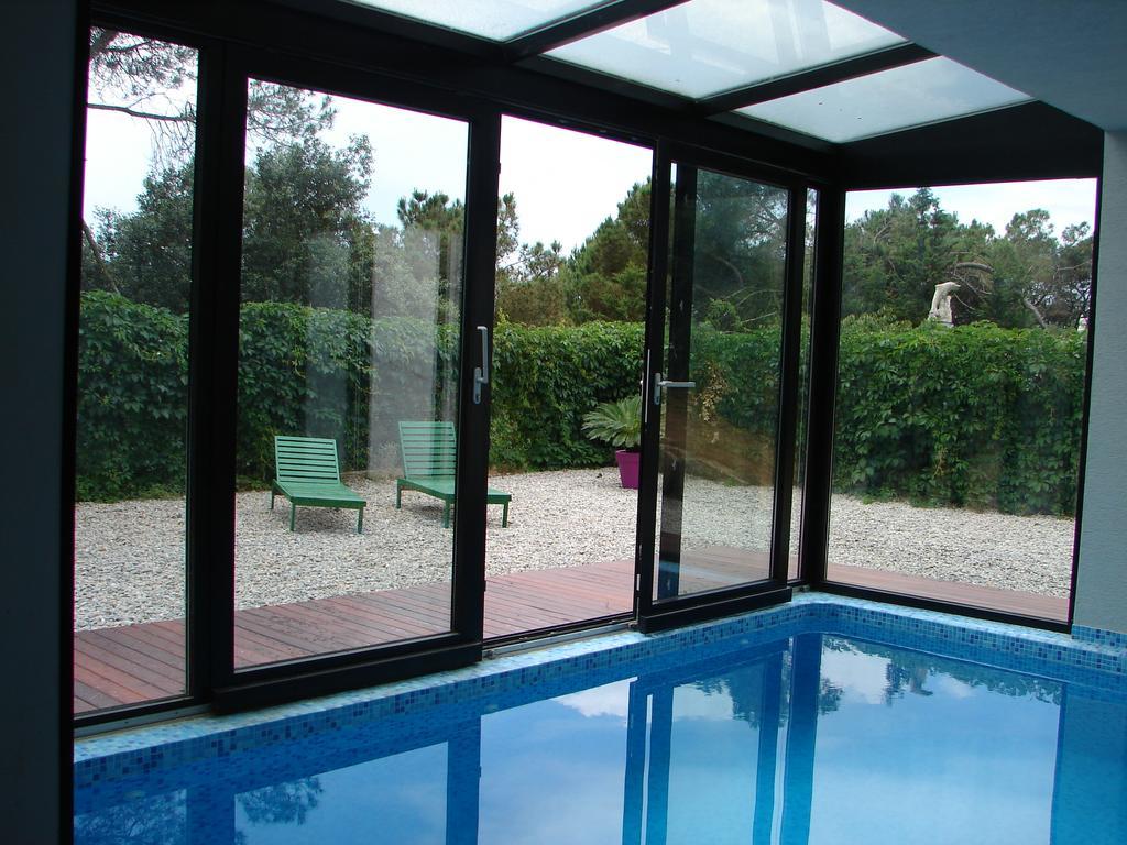 Casa Ceca De La Playa Y Barcelona, Con Piscina Climatizada Y Jacuzzi Villa Vallromanes Oda fotoğraf